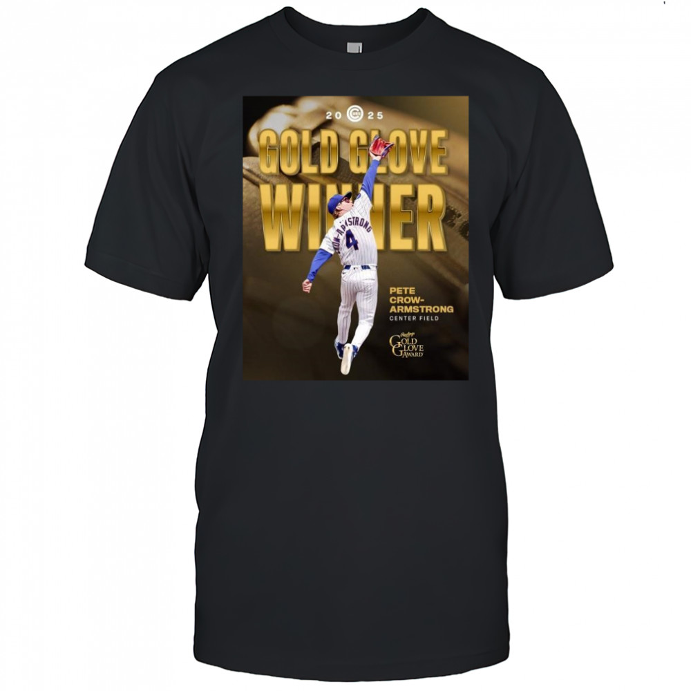 Pete Gold Armstrong Gold Glove Winners Shirt