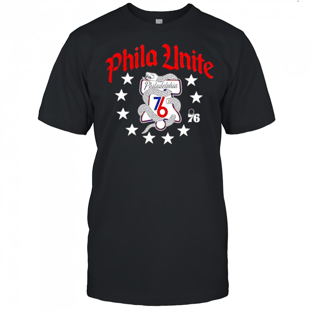 Philadelphia 76ers City Basketball Phila Unite Logo Shirt