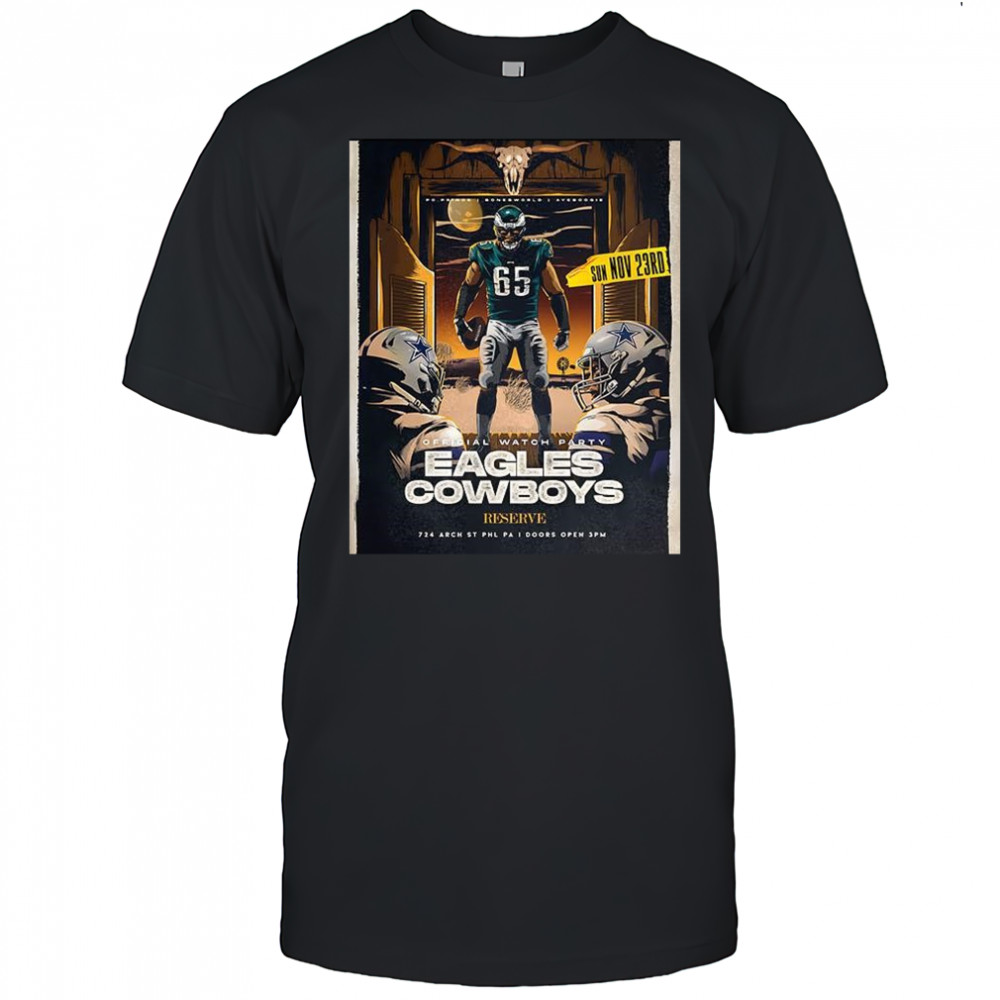 Philadelphia Eagles vs Dallas Cowboys NFL 2025 comic shirt