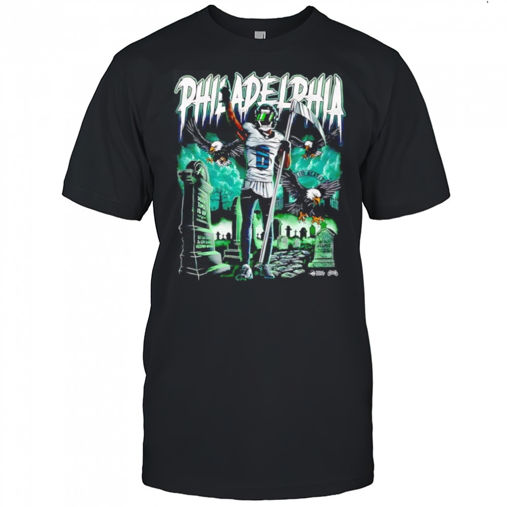 Philadelphia Slim Reaper Graveyard Shirt