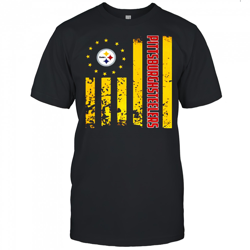 Pittsburgh Steelers NFL American flag shirt