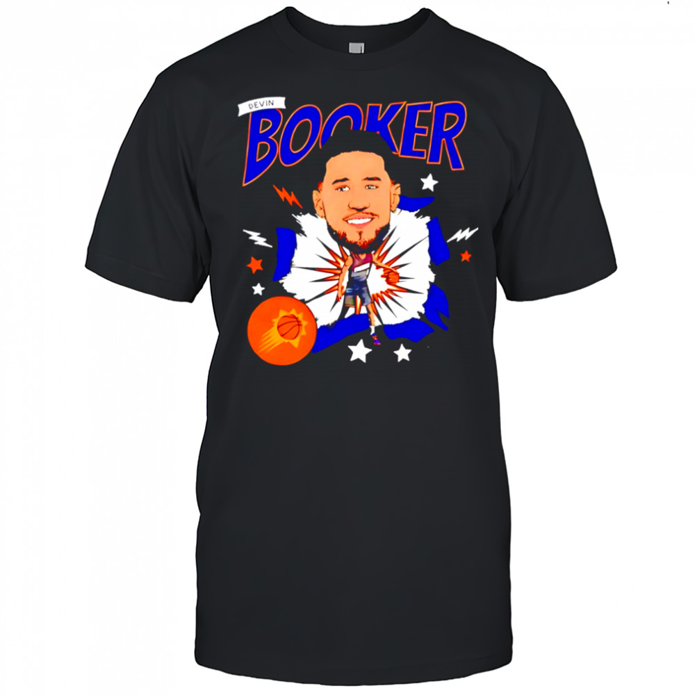 Premium Devin Booker phoenix suns caricature shirt