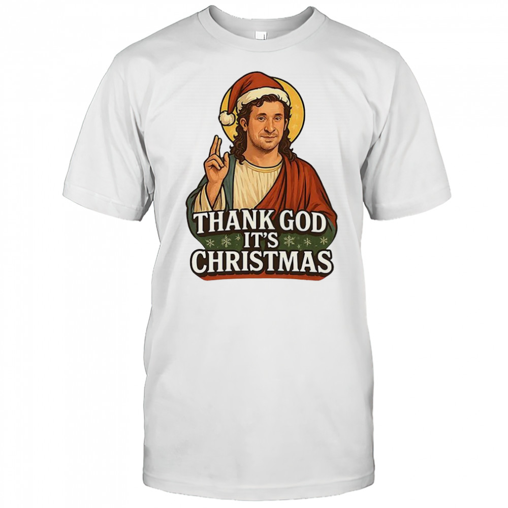 Robbie Fowler thank God it’s Christmas Christian parody shirt