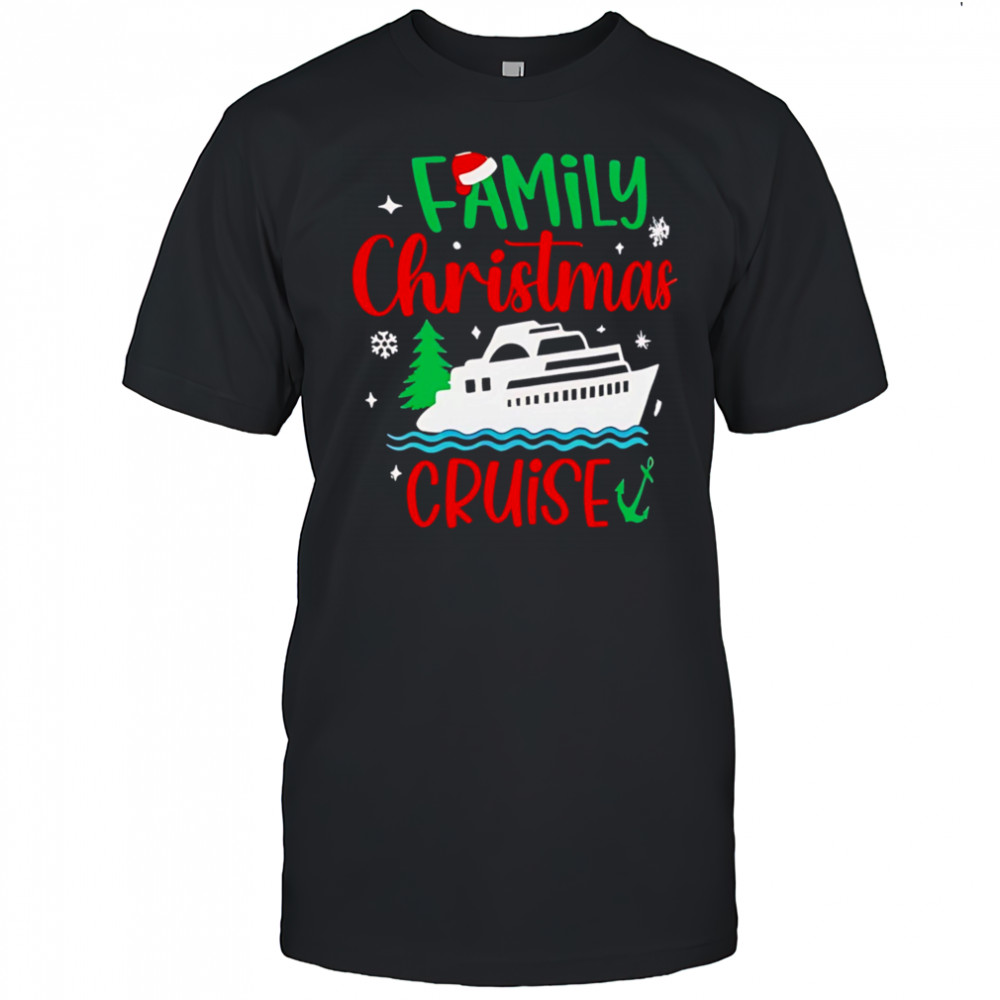 Sailing Family Christmas Cruise 2025 shirt