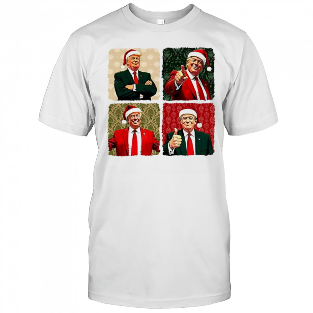 Santa Trump meme Christmas shirt