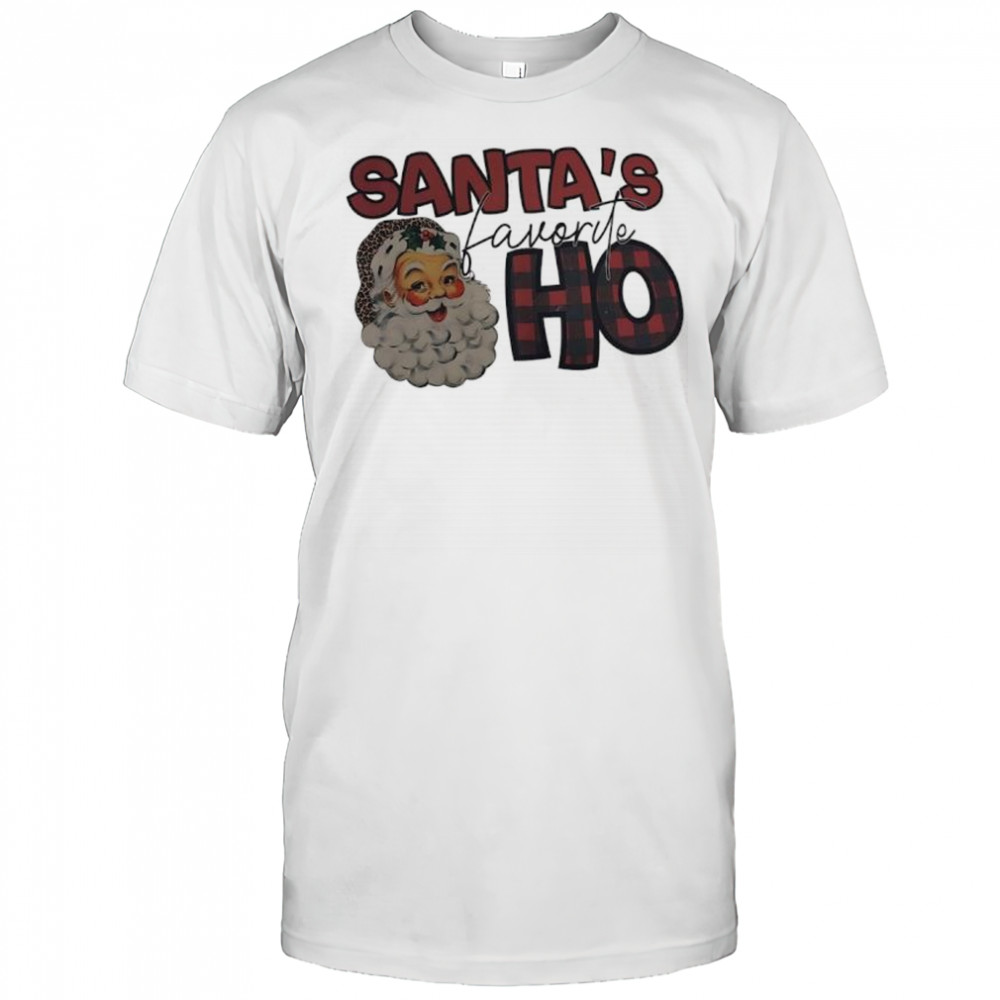Santa’s Favorite H O Christmas shirt