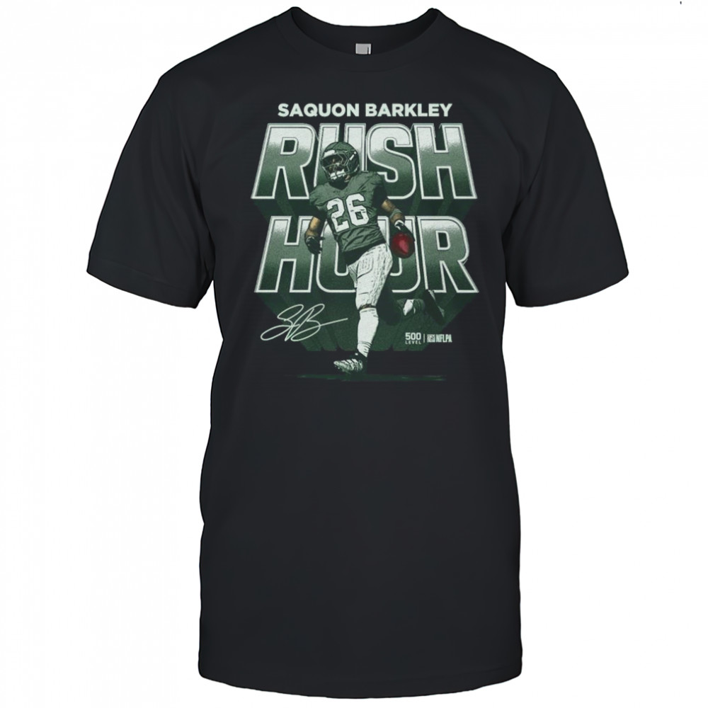 Saquon Barkley Philadelphia Rush Hour Signature Shirt