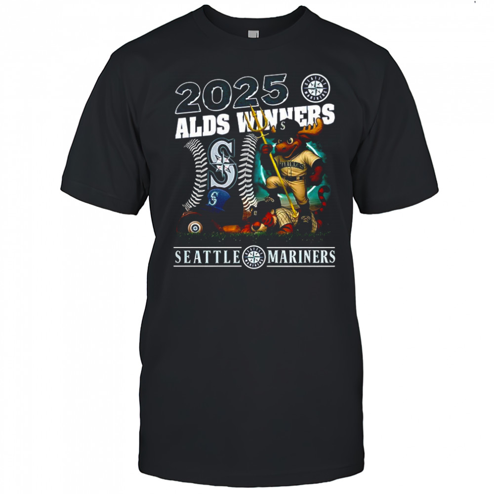 Seattle Mariners ALDS winners 2025 mascot shirt