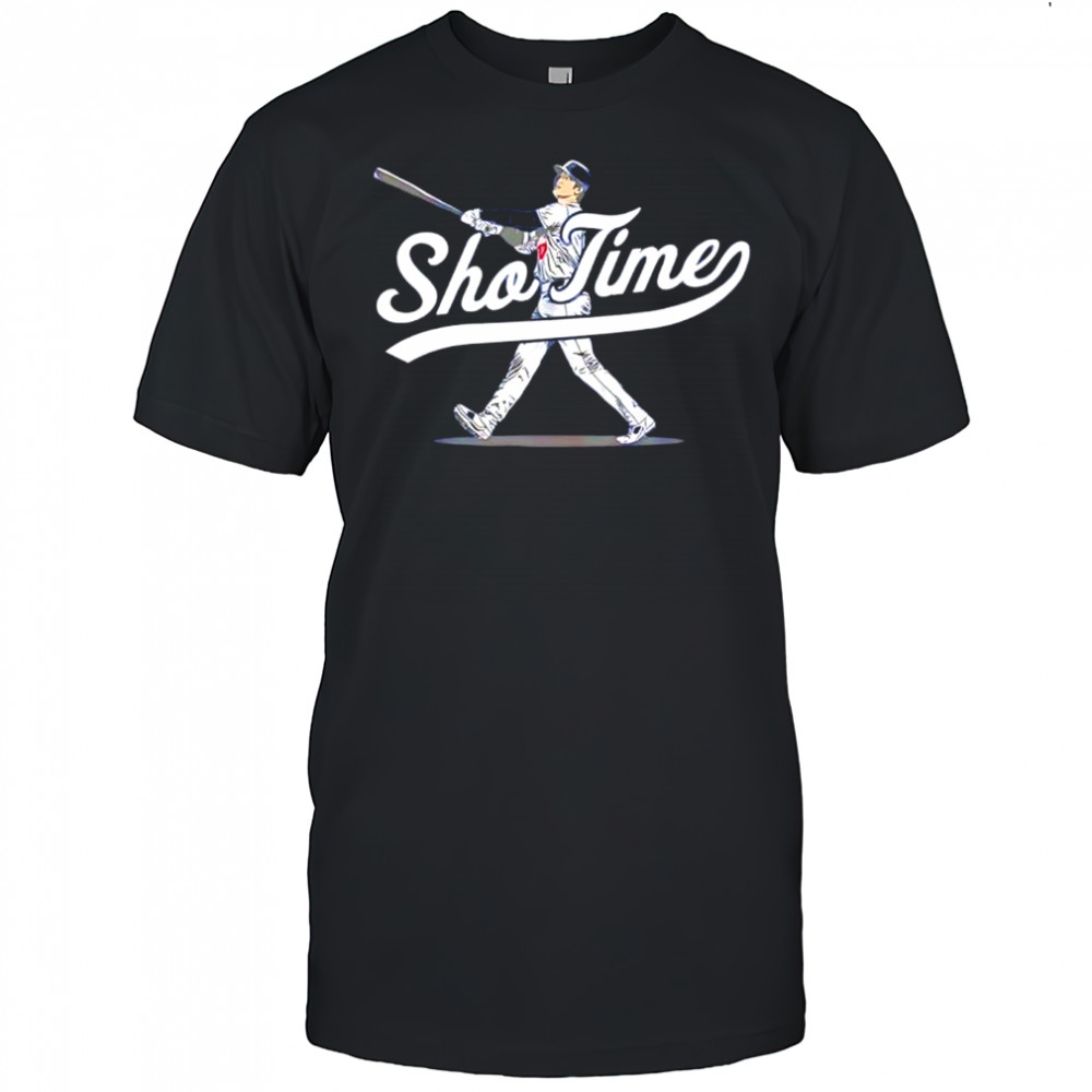 Shotime player Shohei Ohtani featuring graphic shirt