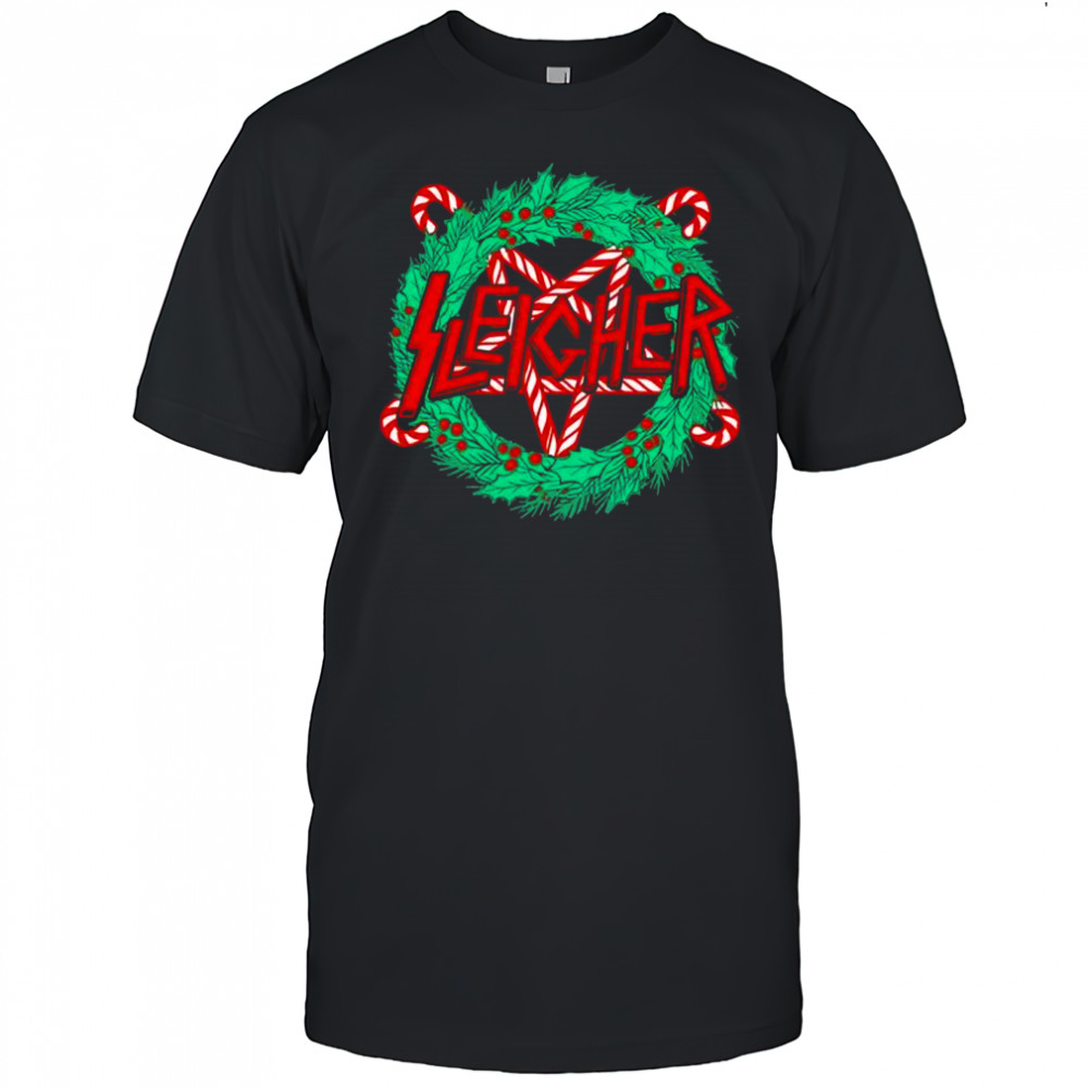 Sleigher Merry Christmas graphic shirt