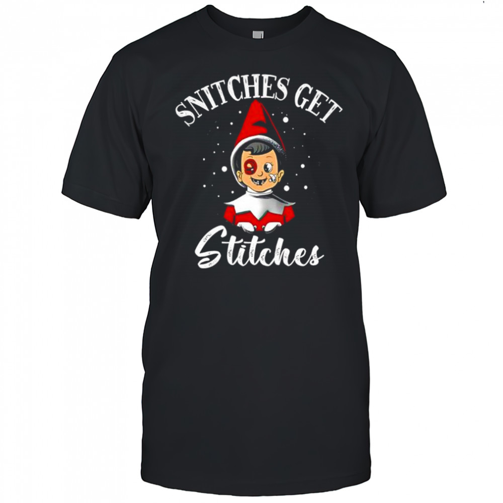 Snitches Get Stitches Christmas shirt