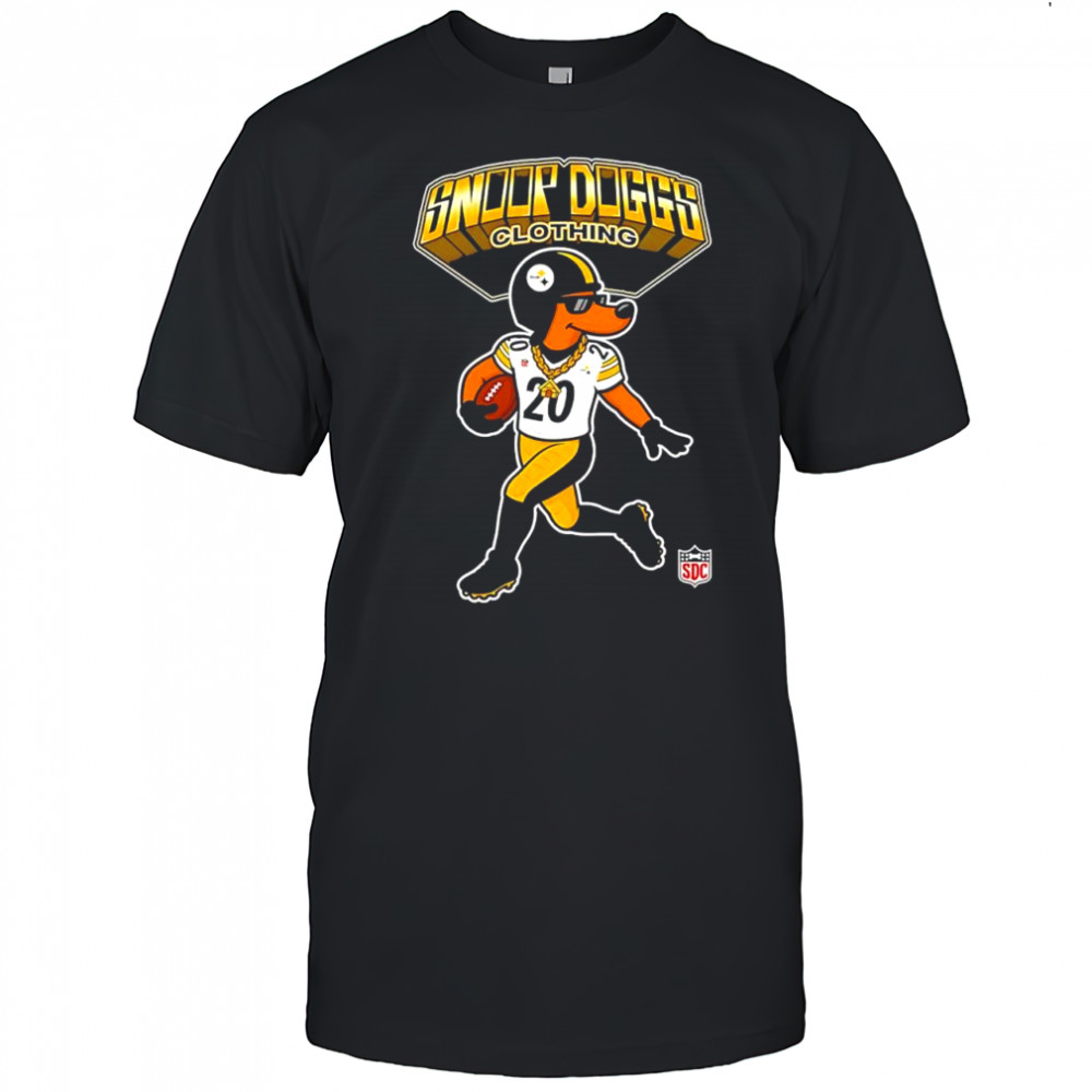 Snoop Doggs Clothing x Pittsburgh Steelers number 20 uniform shirt