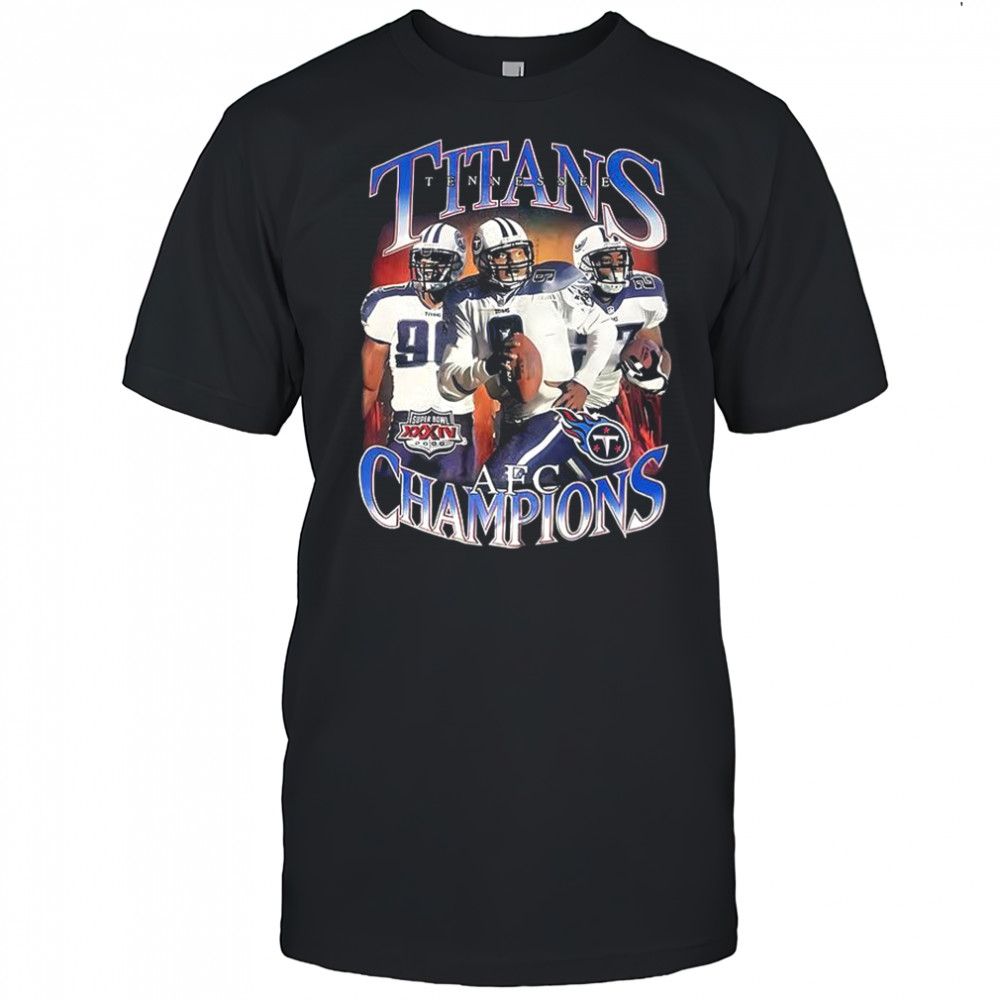 Tennessee Titans AFC Champions vintage shirt