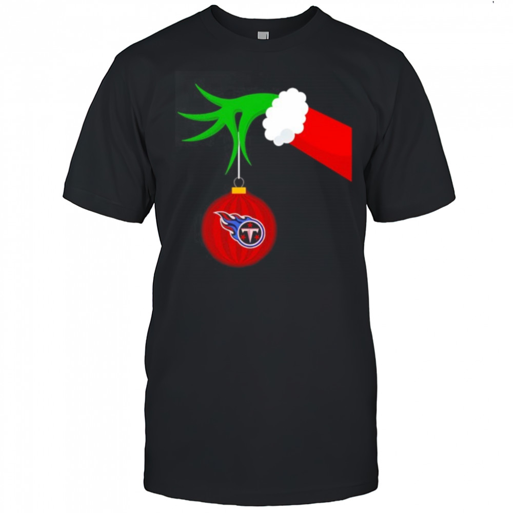 Tennessee Titans “grinch Hand” Holiday Shirt