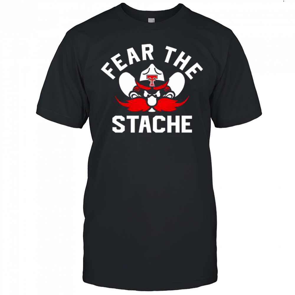 Texas Tech Red Raiders football Fear the Stache mascot shirt