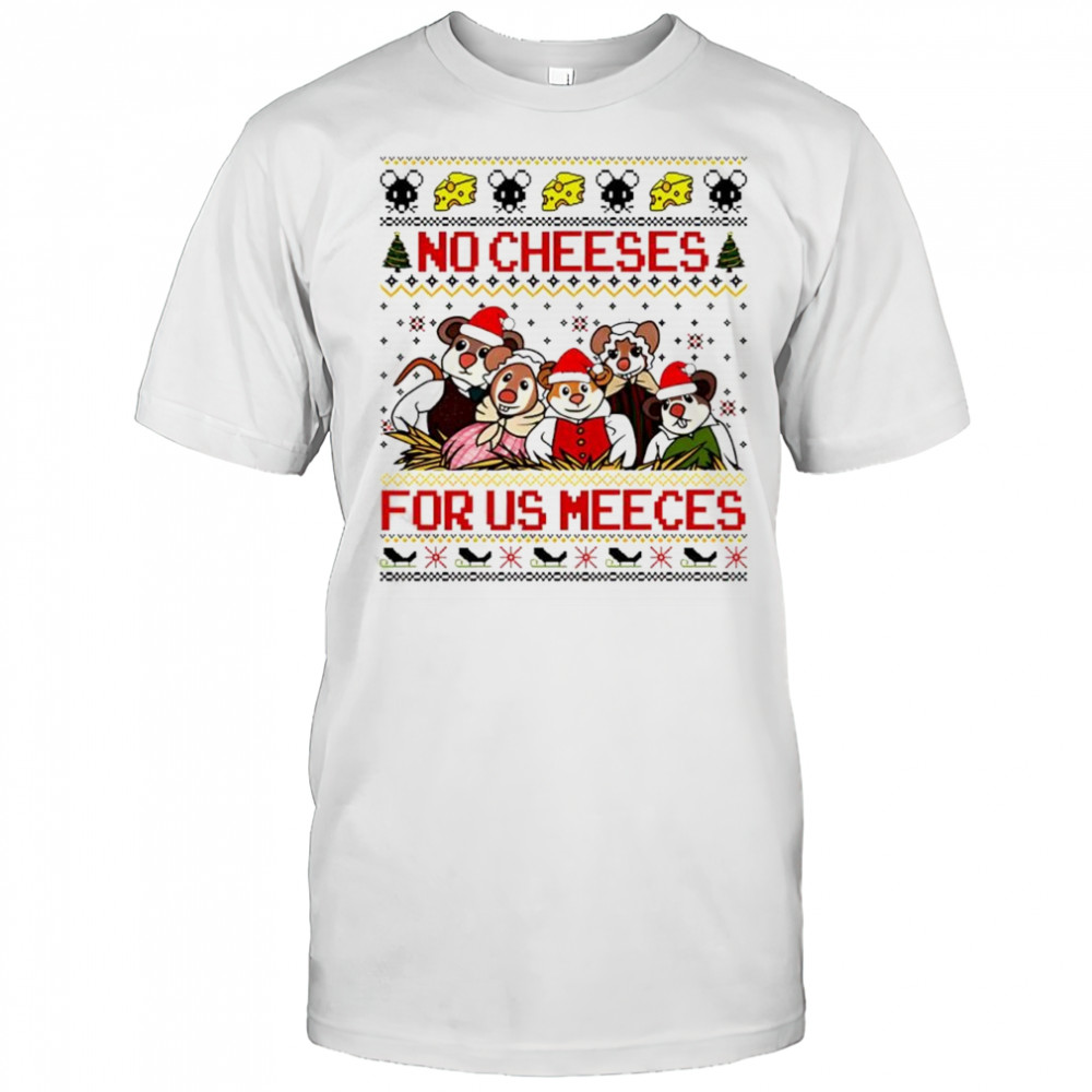 The Muppets Christmas Carol No Cheeses for Us Meeces hamsters shirt