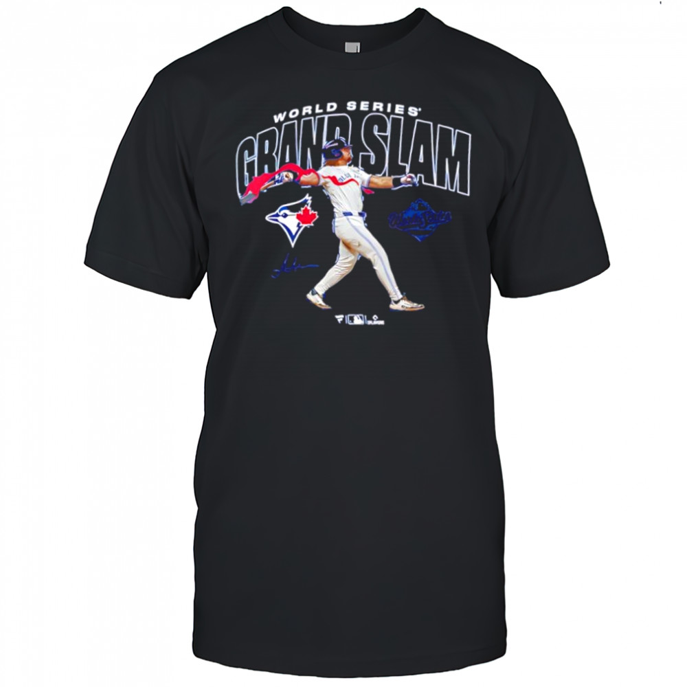 Toronto Blue Jays Addison Barger Royal 2025 World Series Grand Slam Player shirt