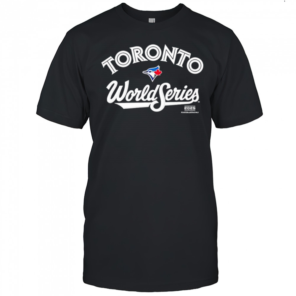 Toronto Blue Jays World Series 2025 logo home shirt