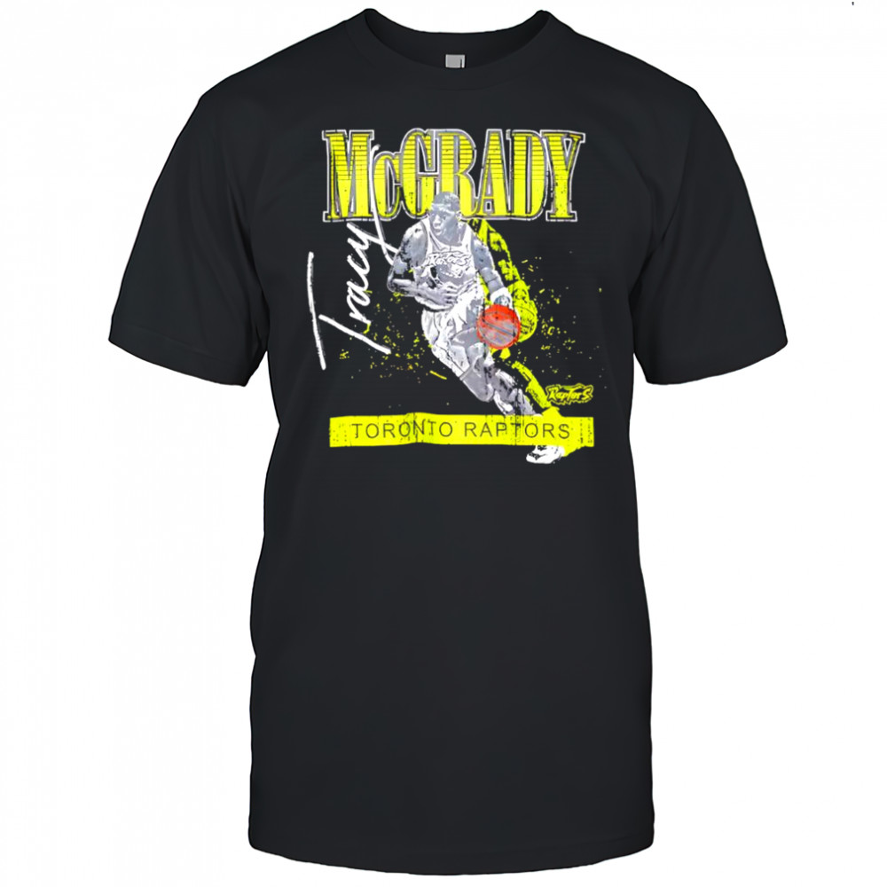 Tracy McGrady Toronto Raptors Mitchell & Ness Neon Pop signature shirt