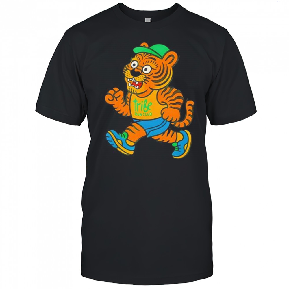 Tribe Coffee Run Club Tiger shirt