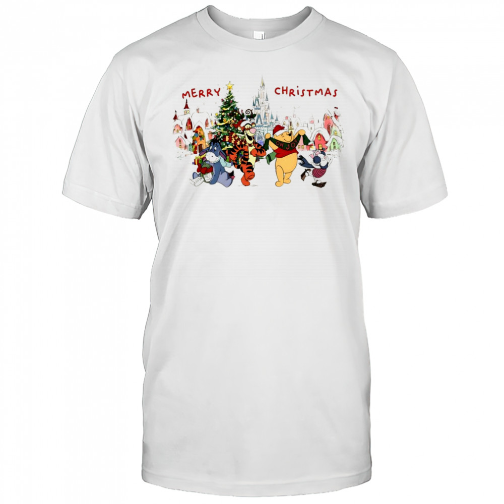 Winnie the Pooh Tigger friends Merry Christmas 2025 shirt