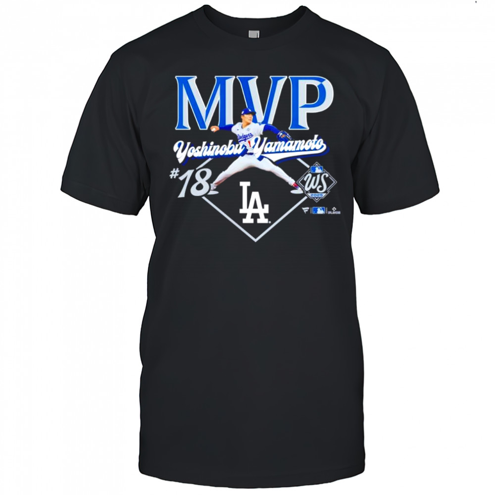 Yoshinobu Yamamoto Los Angeles Dodgers 2025 World Series MVP shirt