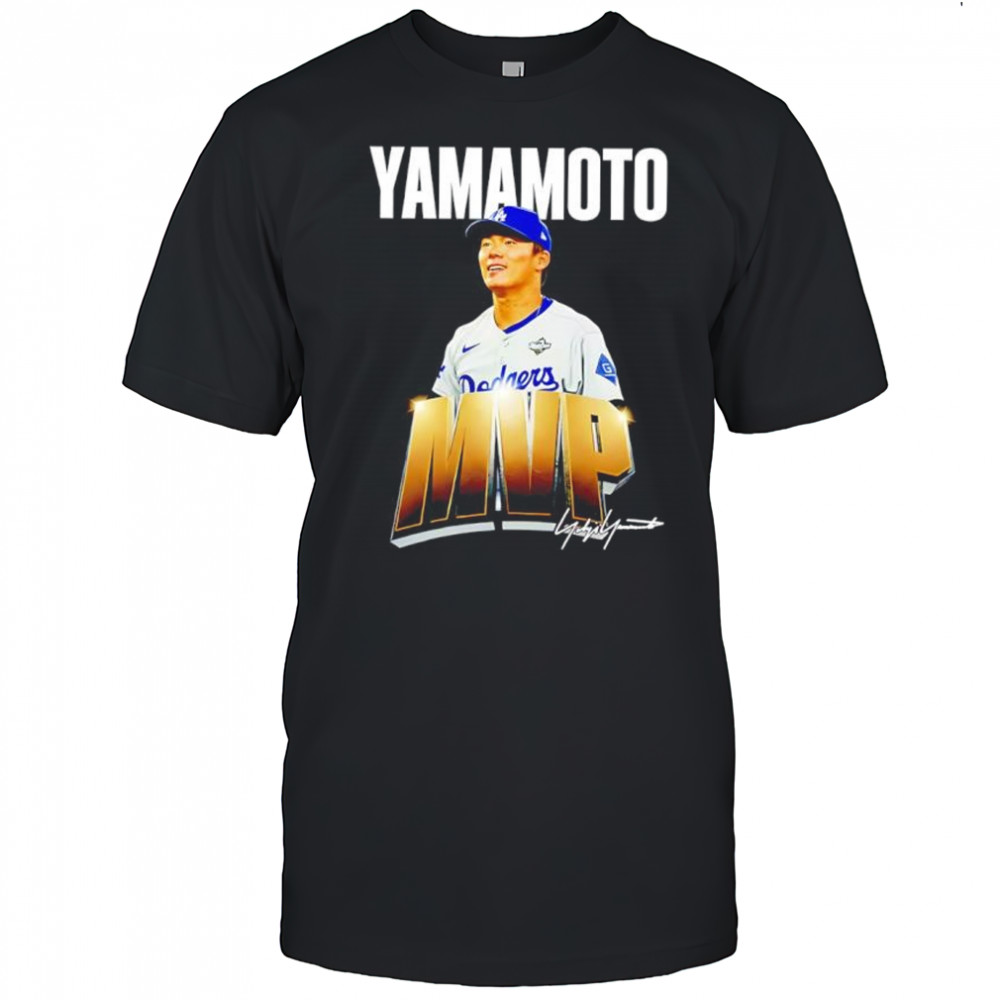 Yoshinobu Yamamoto World Series 2025 MVP shirt
