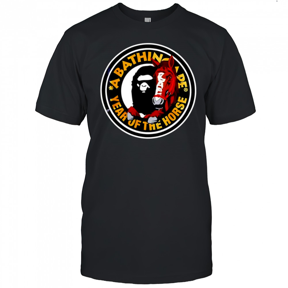 A Bathing Ape BAPE Year of the Horse graphic shirt