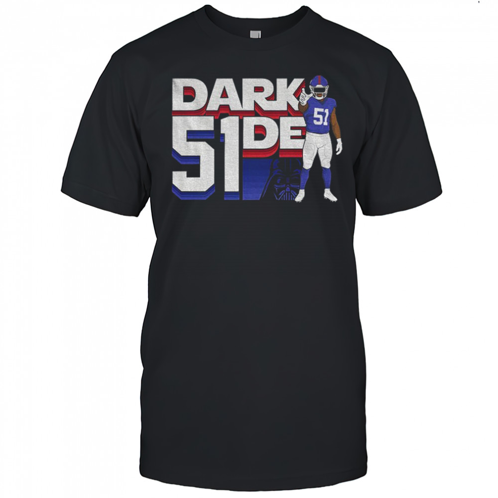 Abdul Carter New York Giants NFL Football Dark 51der Star Wars shirt