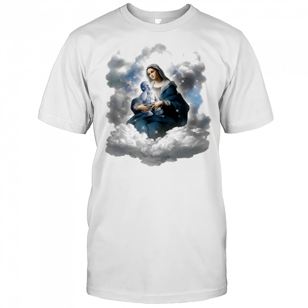 AI Baby Jesus Mary shirt