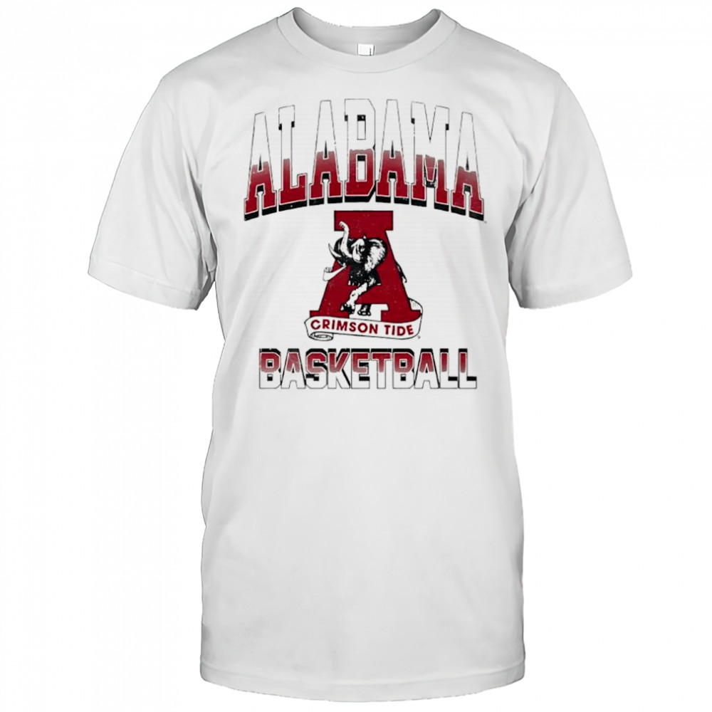 Alabama Crimson Tide Basketball logo vintage shirt