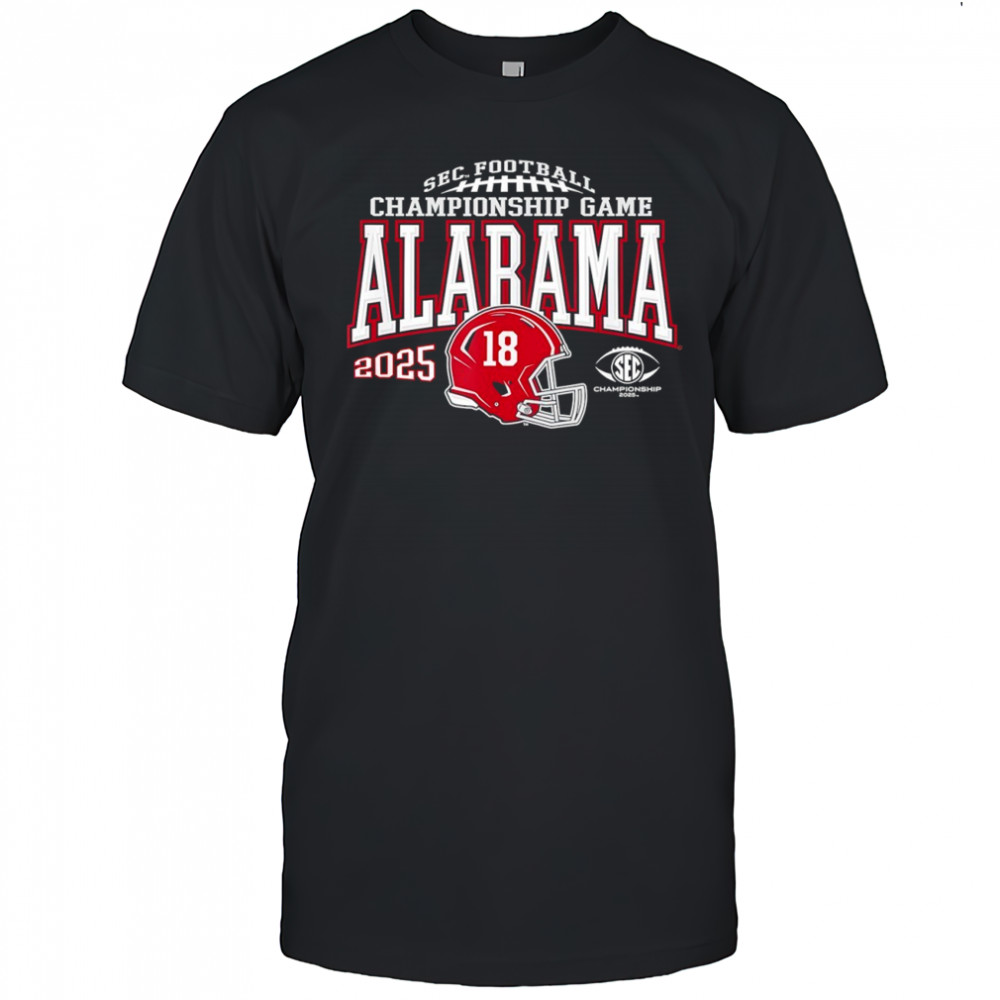 Alabama Crimson Tide SEC football Championship Game 2025 shirt