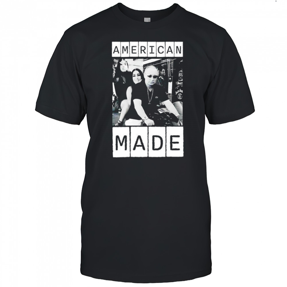 American Made Putin graphic funny shirt