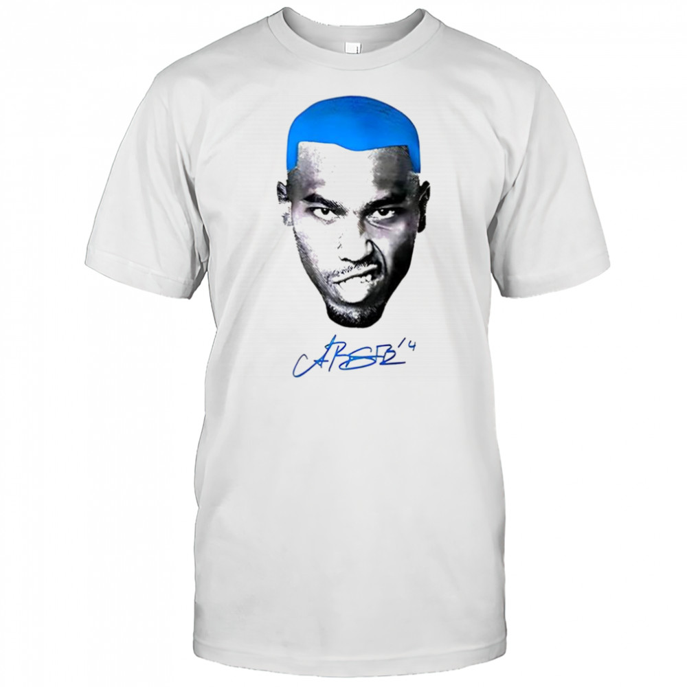 Amon-Ra St. Brown Detroit Lions football smirked face signature shirt