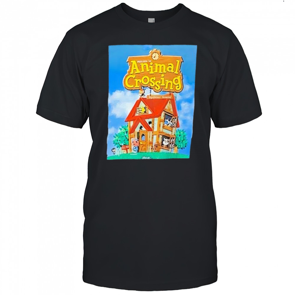 Animal Crossing City Folk graphic shirt