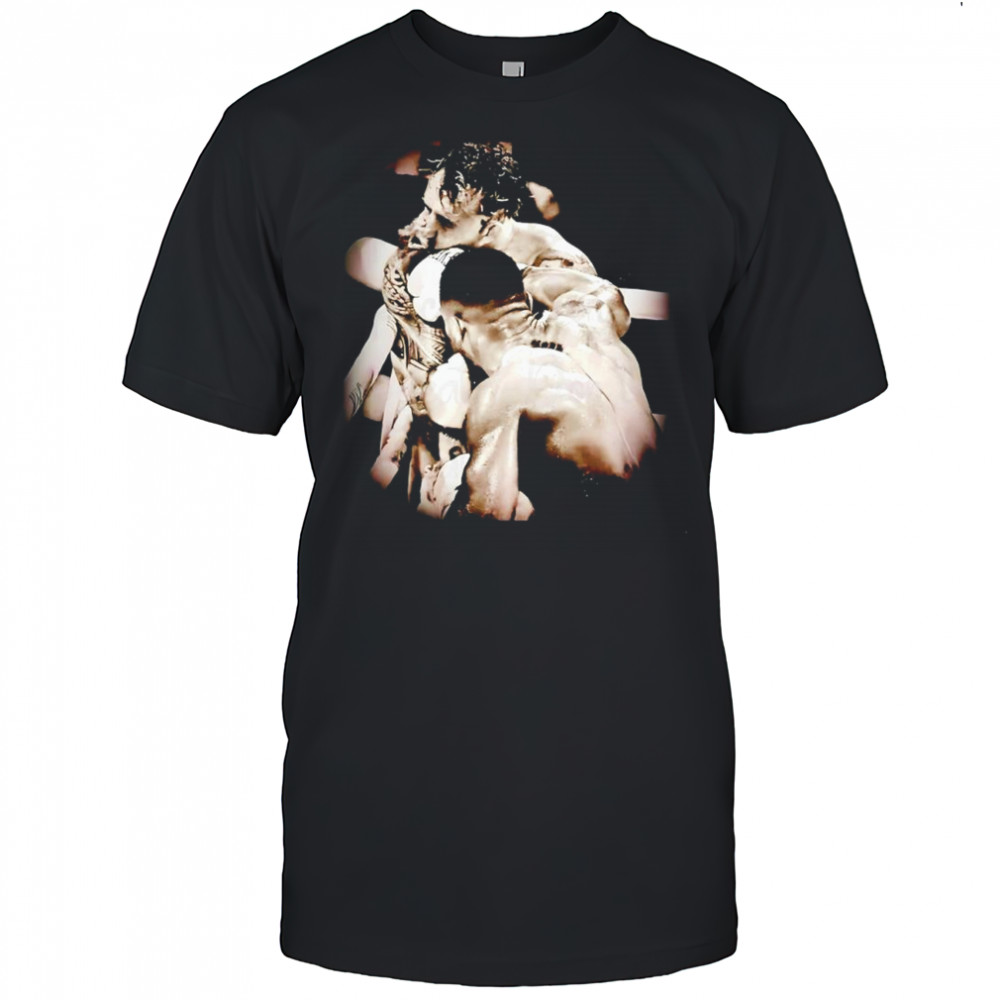 Anthony Joshua knocking out Jake Paul boxing match moment shirt