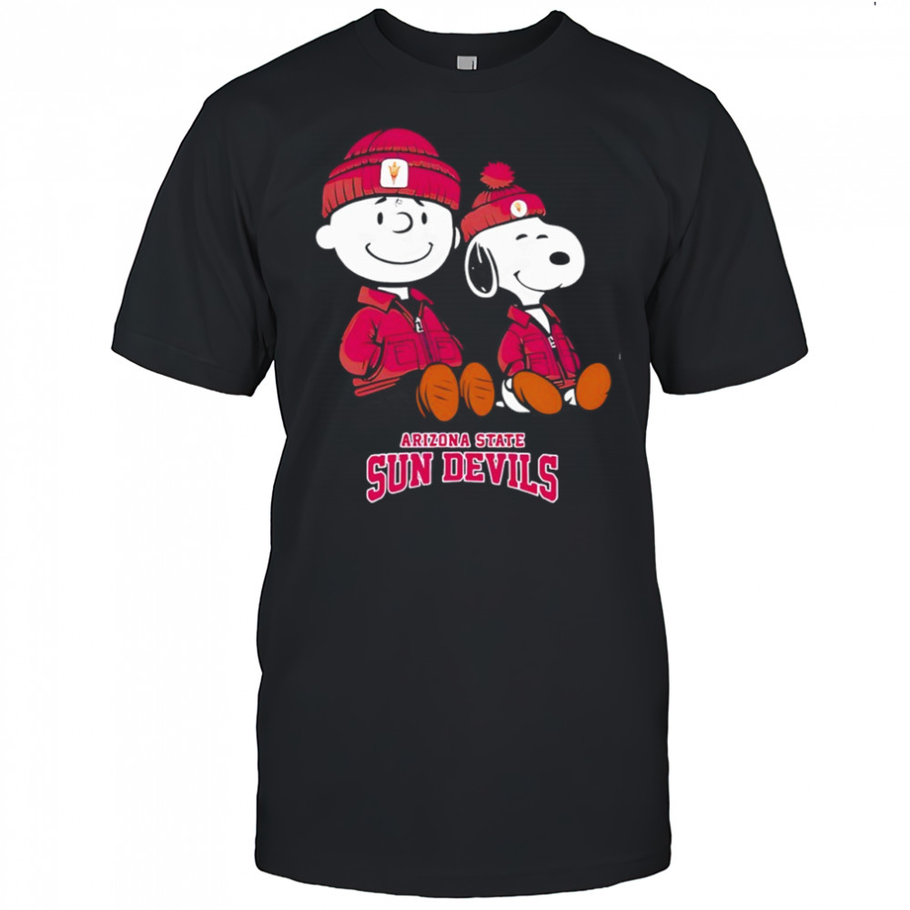 Arizona State Sun Devils x Snoopy and Charlie Brown shirt