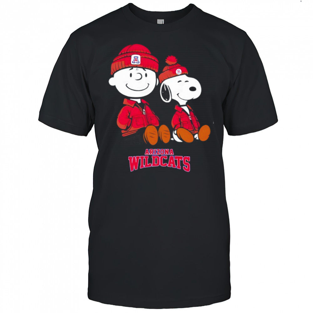 Arizona Wildcats x Snoopy and Charlie Brown shirt