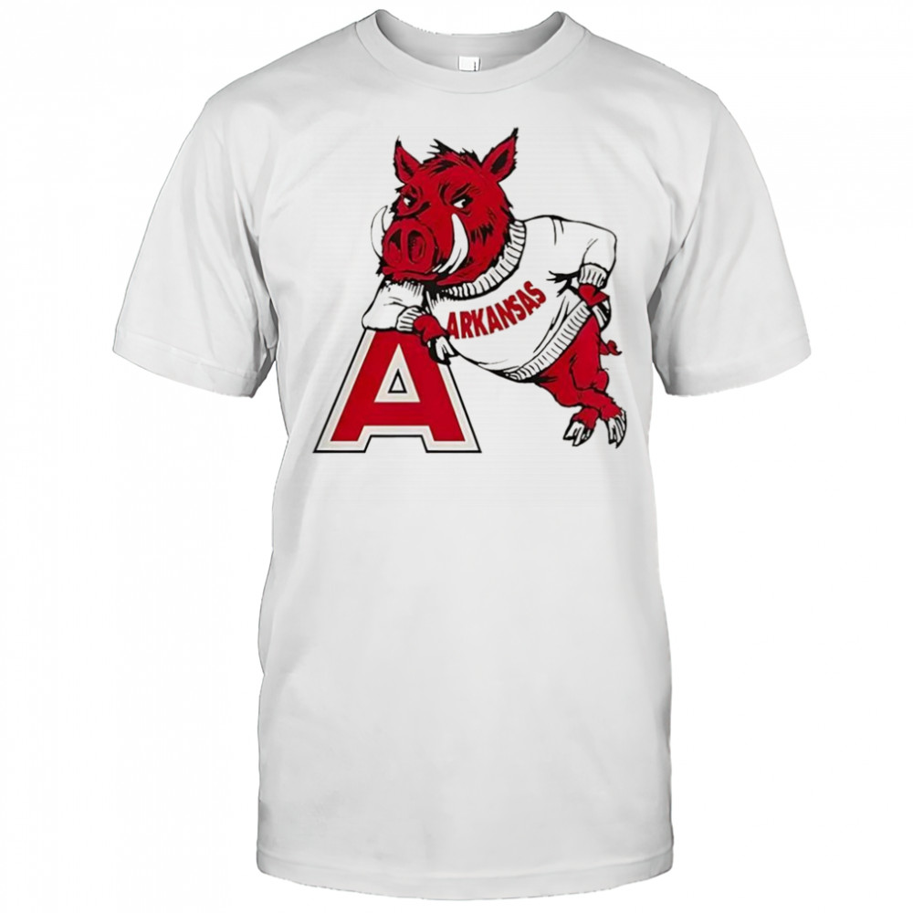 Arkansas Razorbacks football Razorback Family logo and mascot shirt