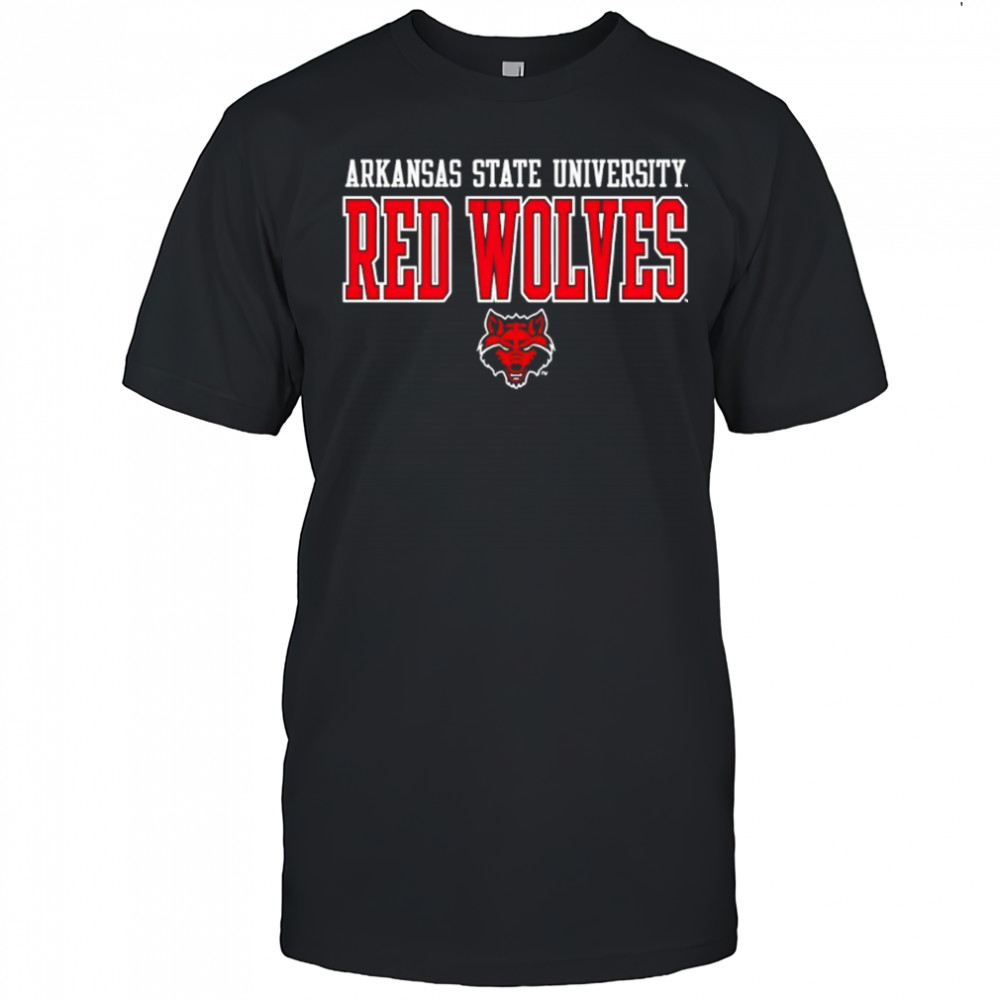 Arkansas State University Sidekick Red Wolves Shirt