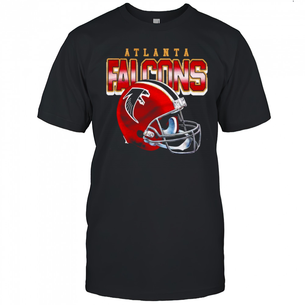 Atlanta Falcons Gradient Helmet Shirt