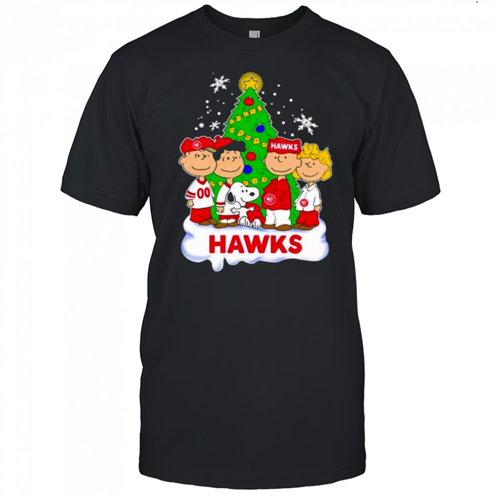 Atlanta Hawks x Snoopy The Peanuts Holiday Christmas shirt