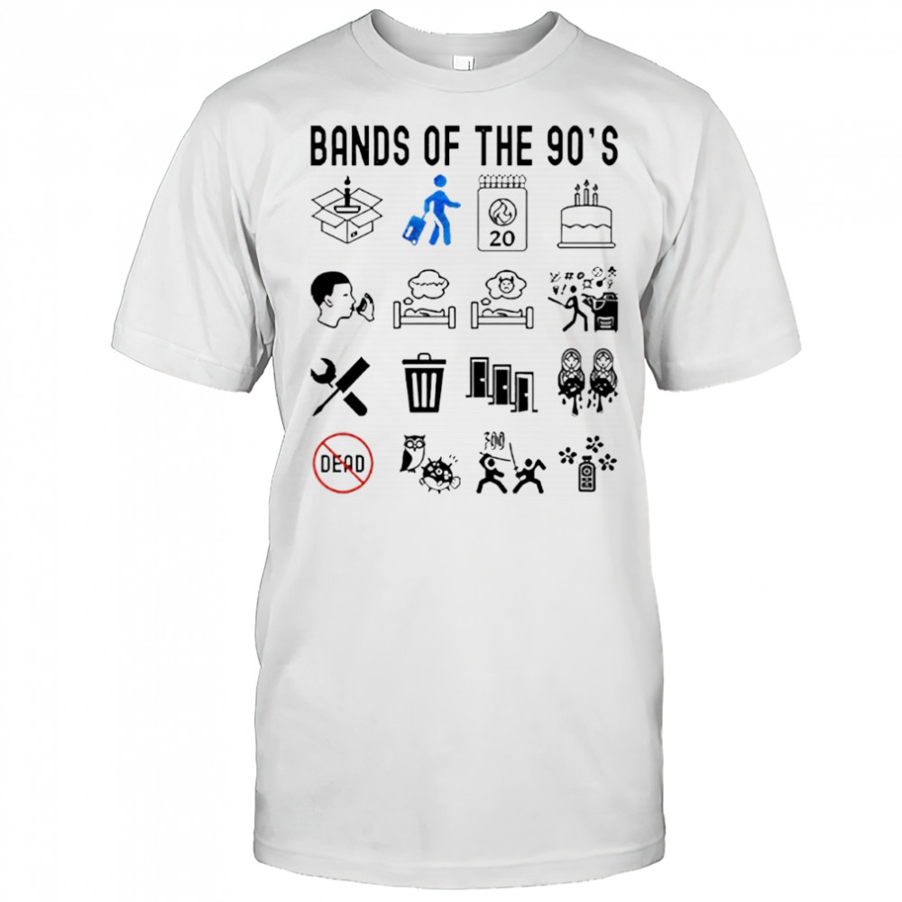 Bands Of The 90’s Shirt