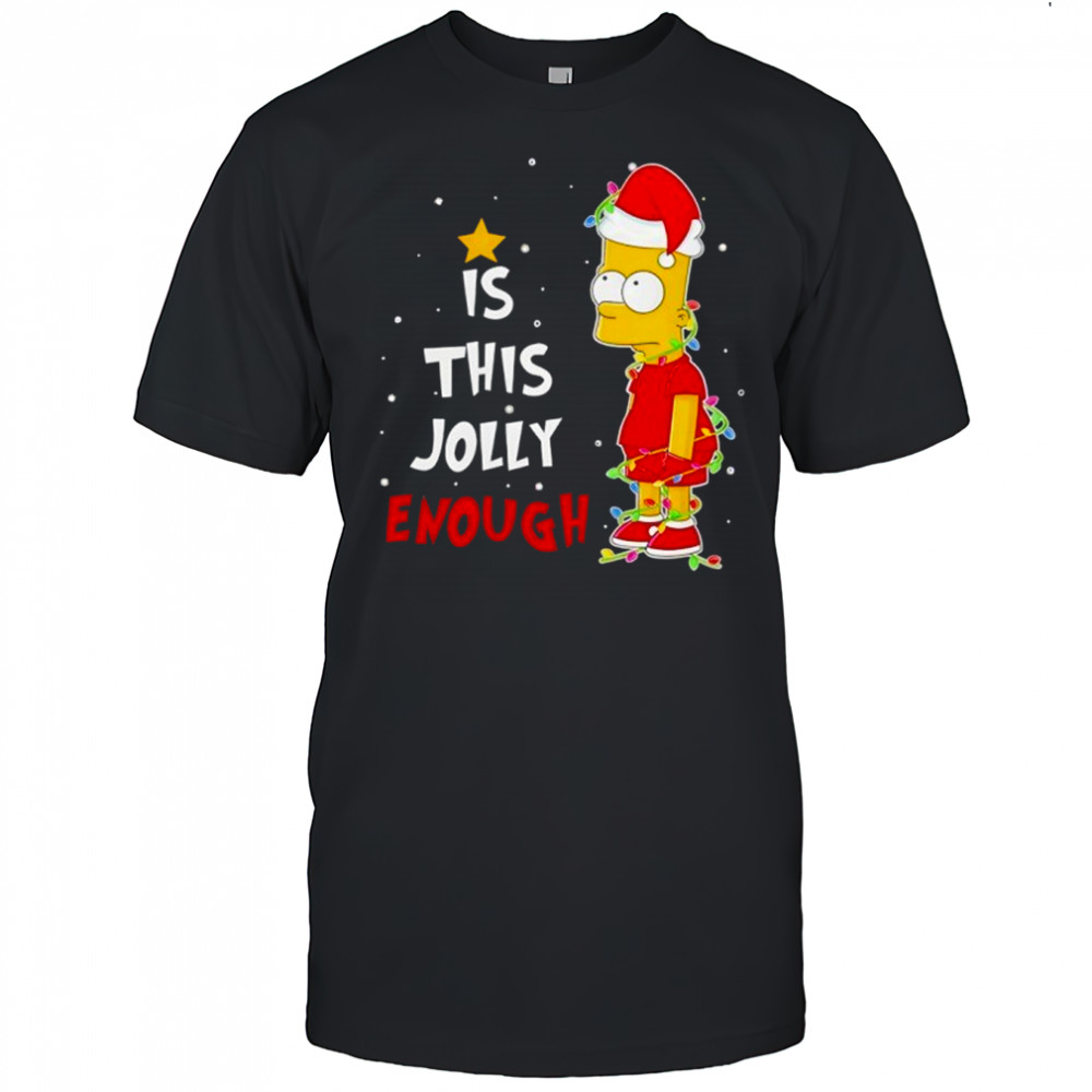 Bart Simpson Christmas This Jolly shirt