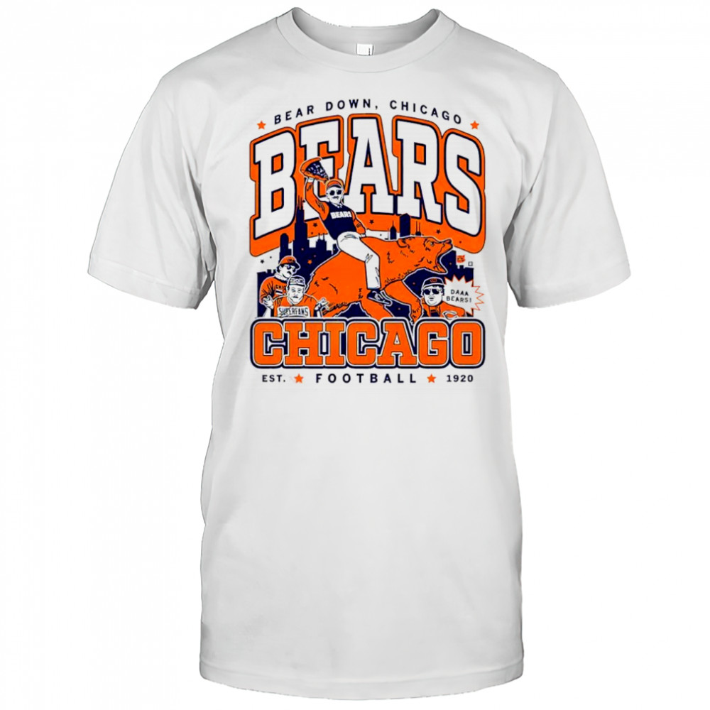 Bear down Chicago Daa bears Established 1920 shirt