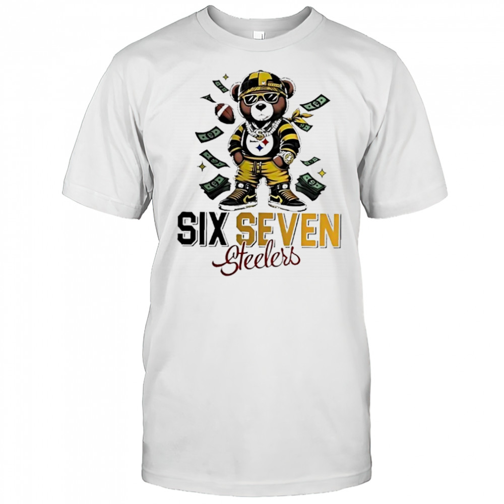 Bear Six Seven Pittsburgh Steelers shirt
