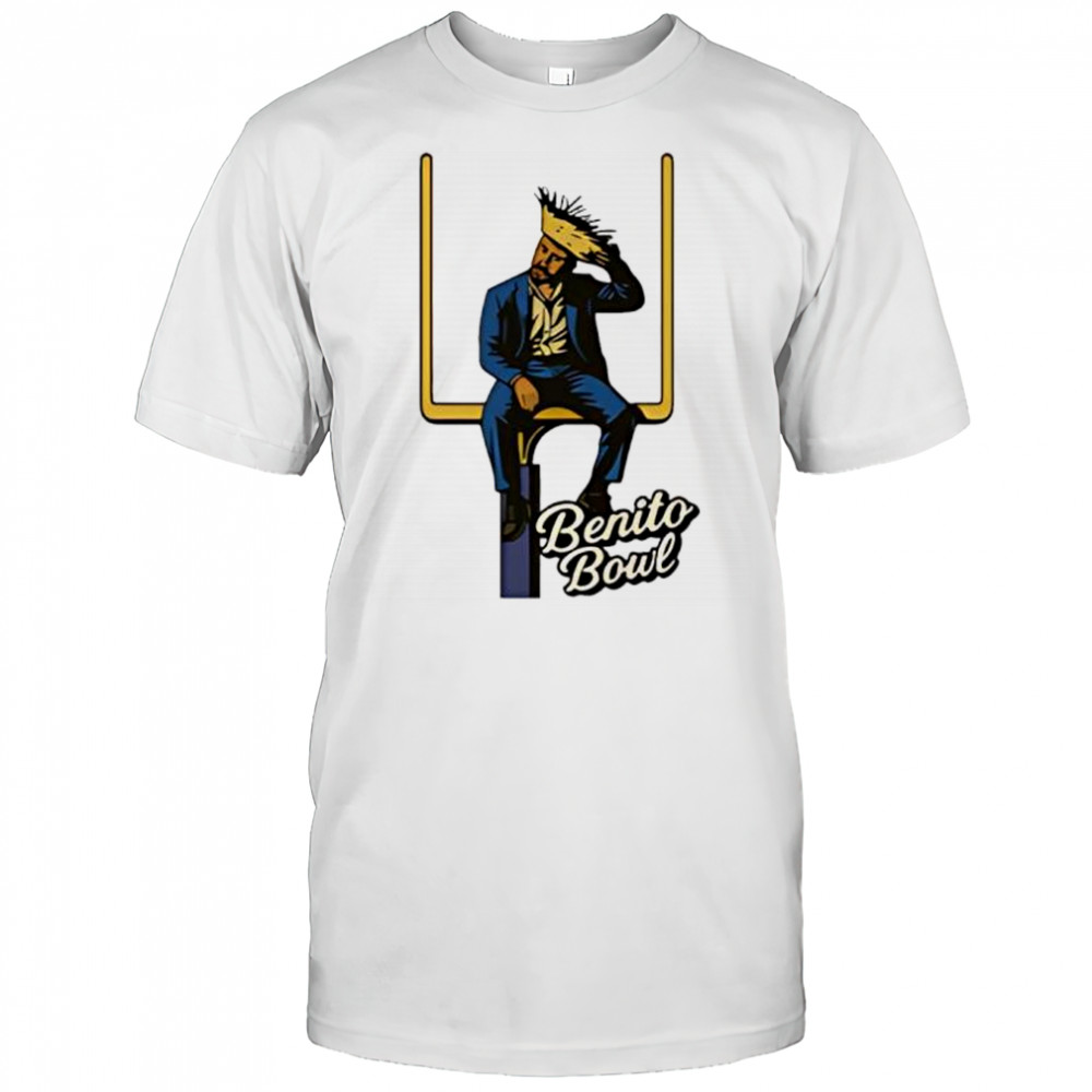 Benito Bowl Bad bunny with superbowl graphic shirt