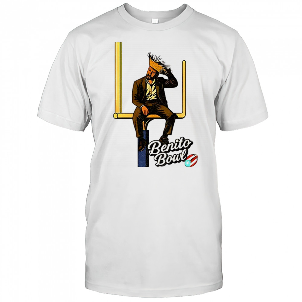 Benito Bowl Graphic Bad Bunny Football NFL 2026 shirt