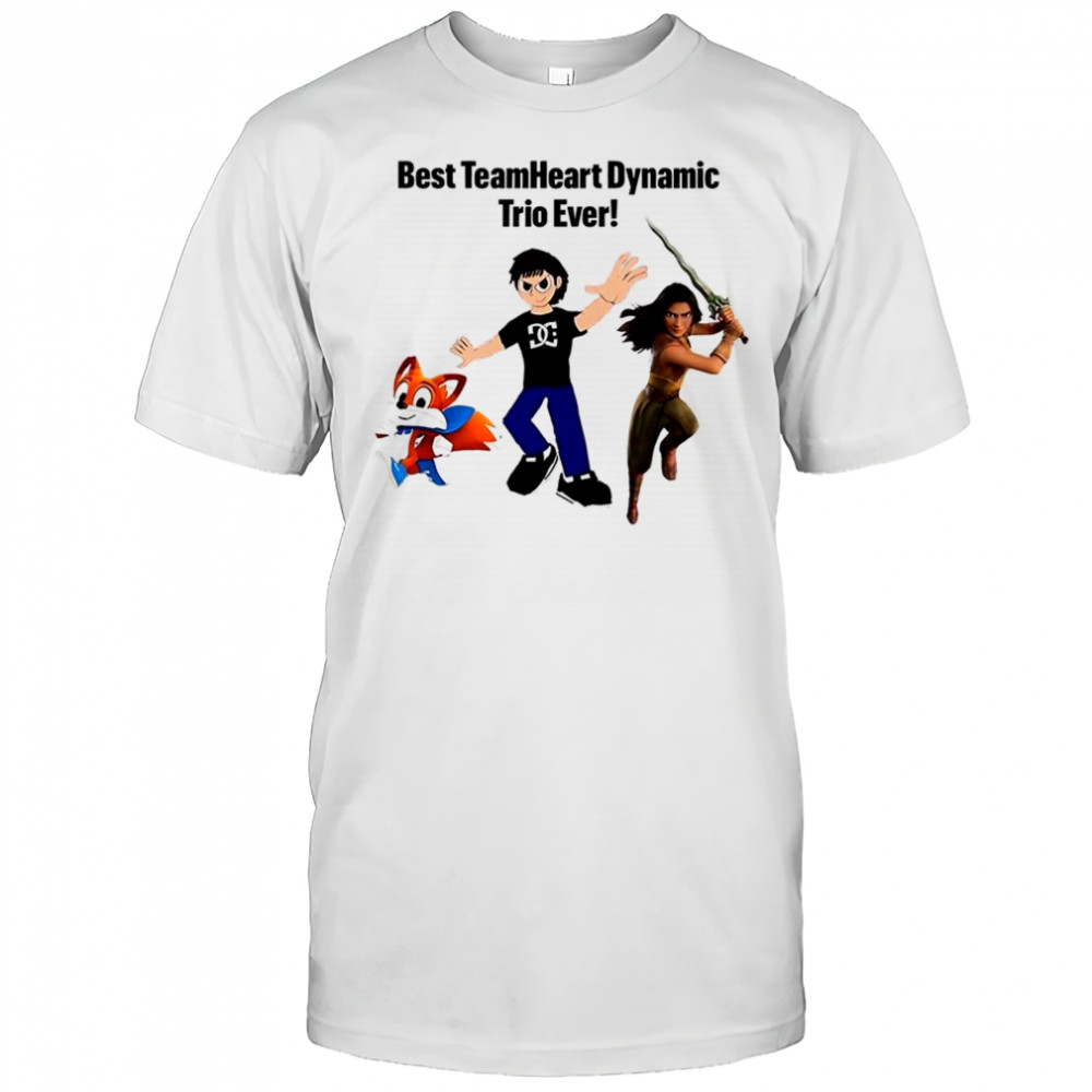 Best team heart dynamic trio ever shirt