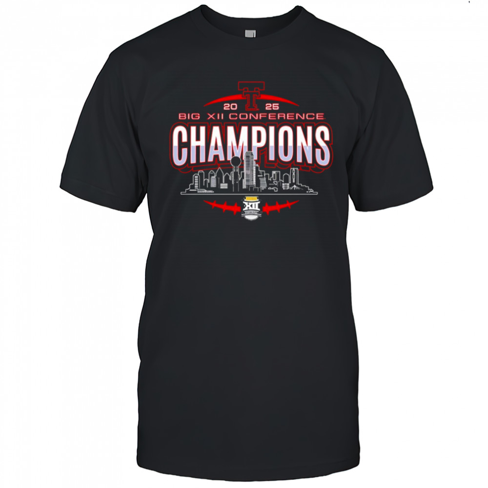 Big XII Conference ChampionsTexas Tech Logo Legend shirt
